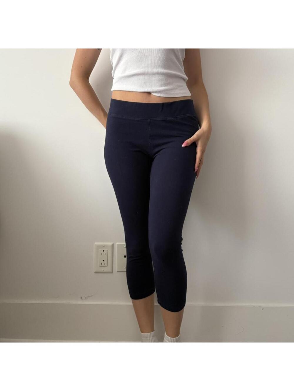 Dynamite Women's Navy Capri Legging